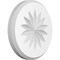 Ekena Millwork Standard Grayson Flower Rosette With Beveled Edge, 6"W x 6"H x 3/4"P ROSP060X060X075GRY10 - alternate 1